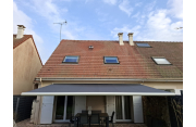 Colore Telaio - RAL9010 Bianco - Colore Tela F078 - Grigio Scuro - 250gr