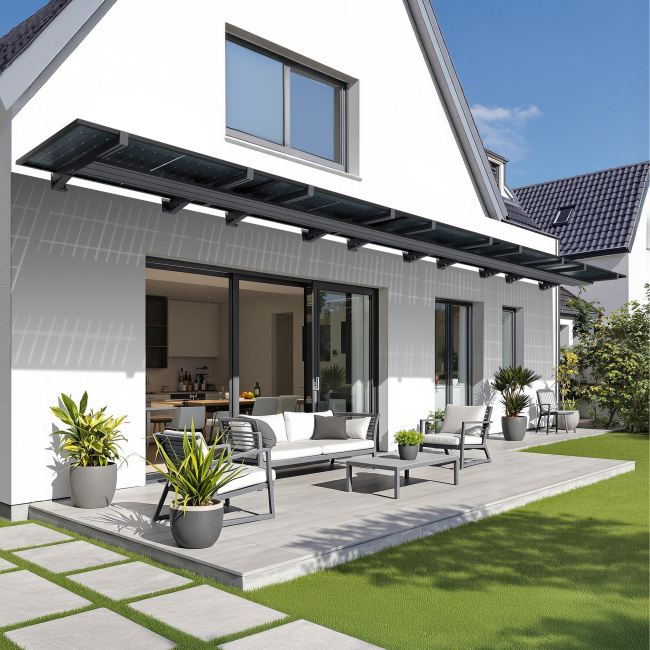 Pensilina fotovoltaica SOLE...