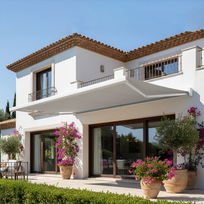 Colore Telaio - RAL9010 Bianco - Colore Tela T100 - Bianco - 300gr 2